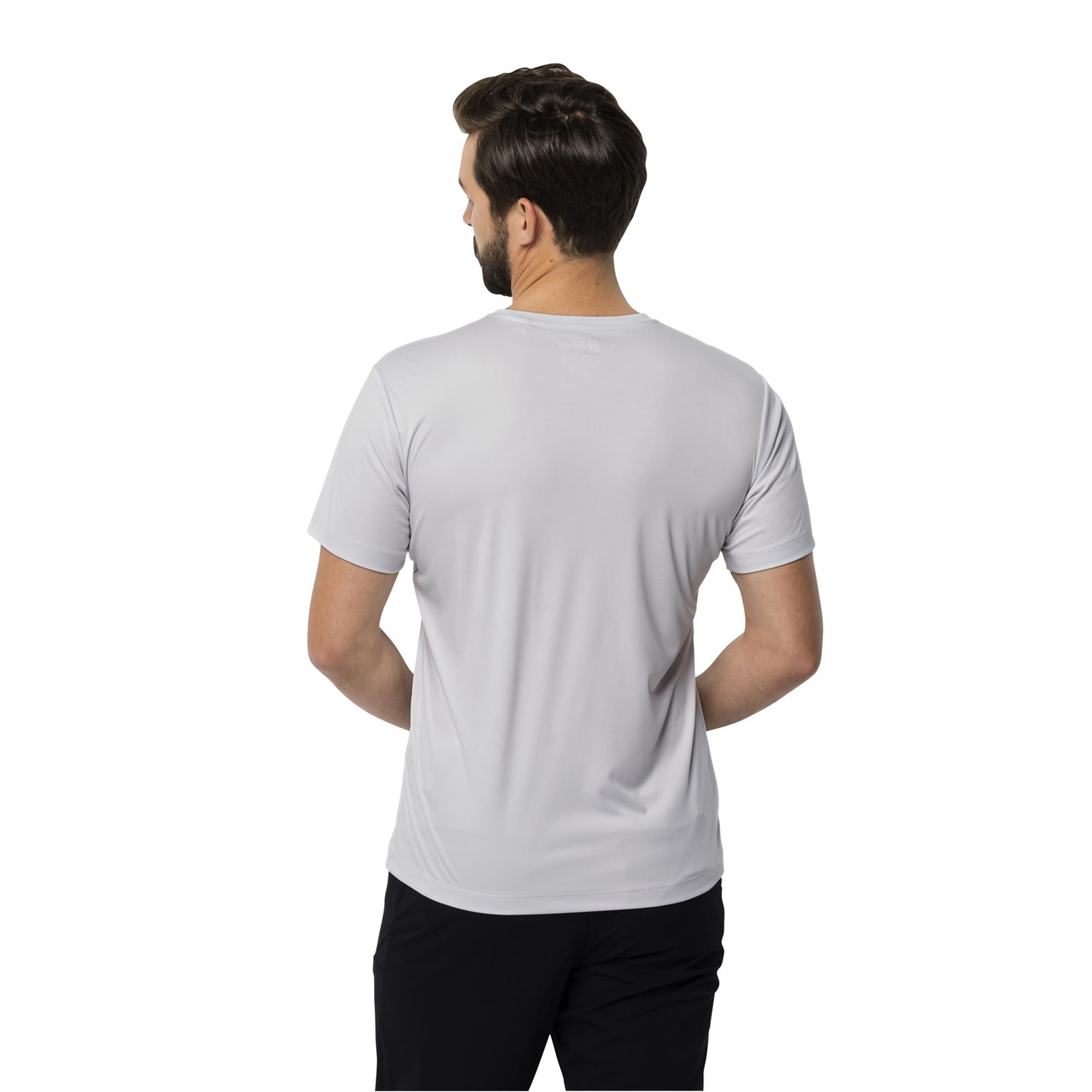 Jack Wolfskin Peak Graphic T Erkek Beyaz Tişört