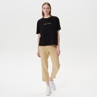  Nautica Kadın Siyah T-Shirt