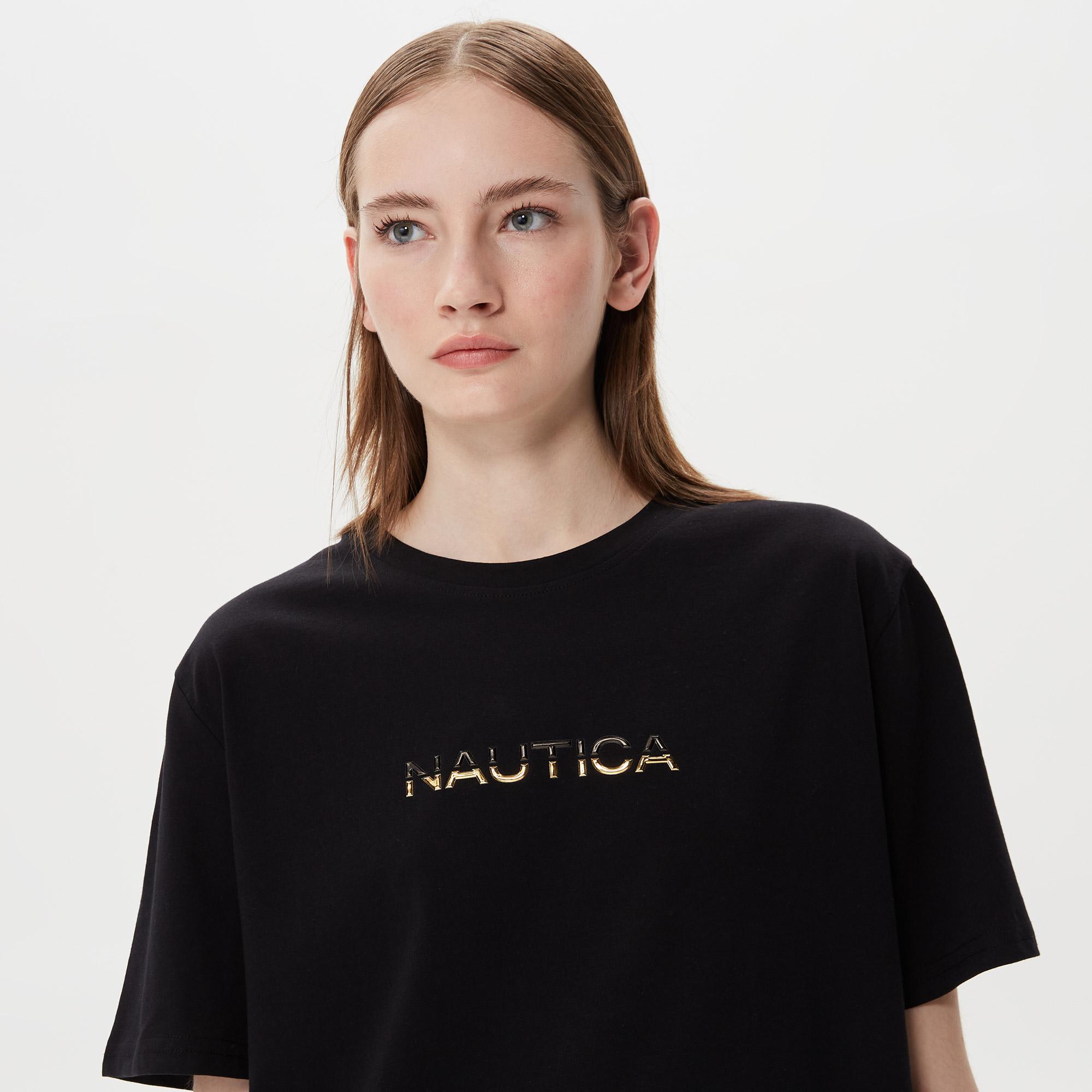 Nautica Kadın Siyah T-Shirt