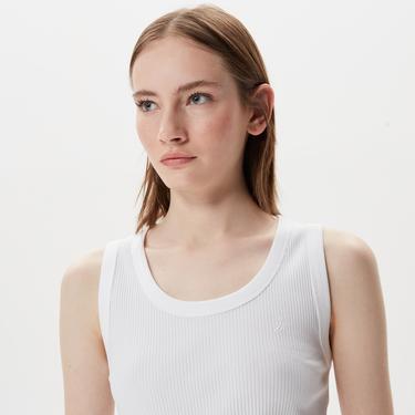  Nautica Kadın Beyaz Slim Fit T-Shirt