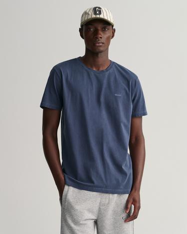  GANT Erkek Lacivert Relaxed Fit Bisiklet Yaka T-shirt