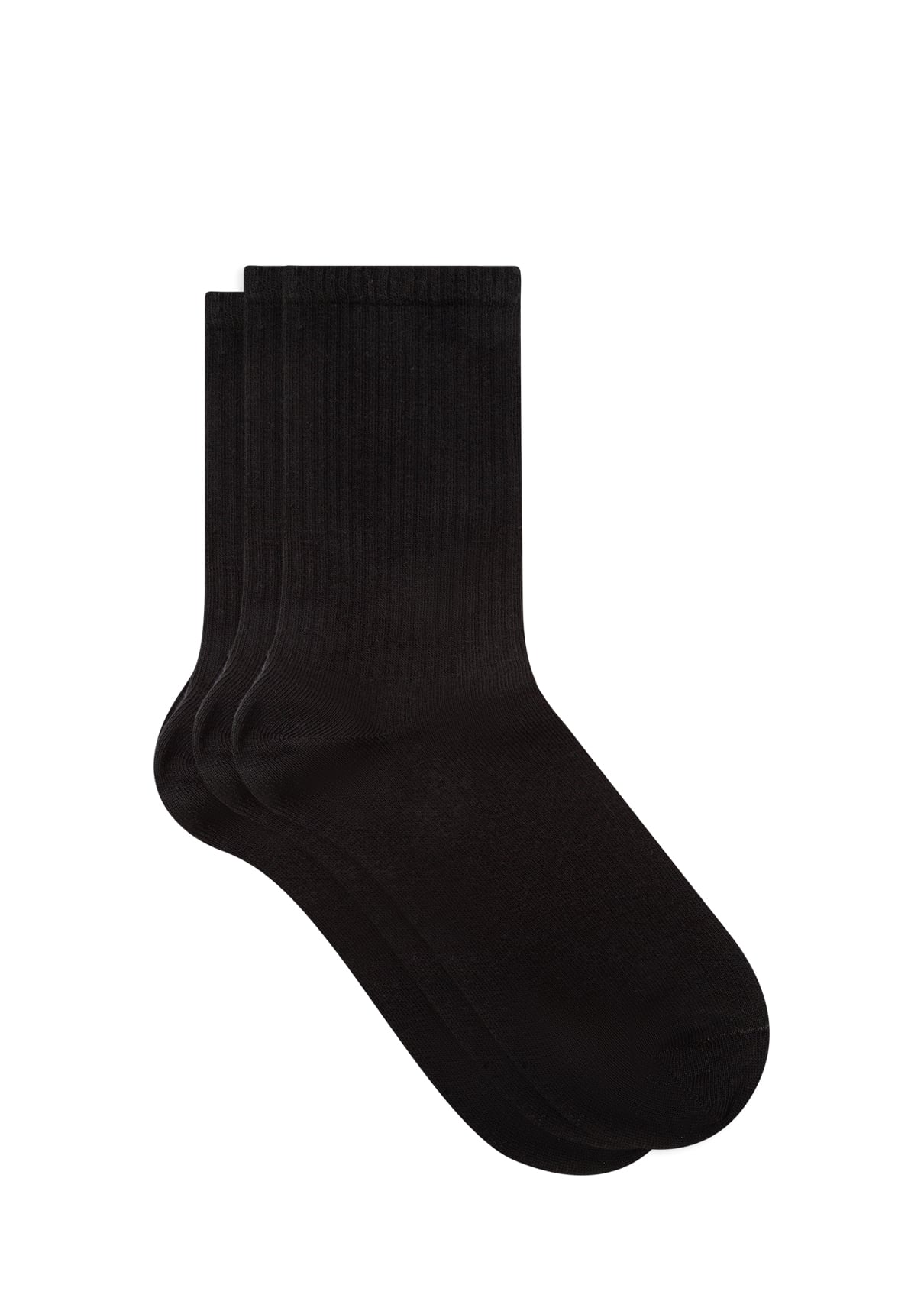  Mavi 3lü Siyah Soket Çorap 0911173-900