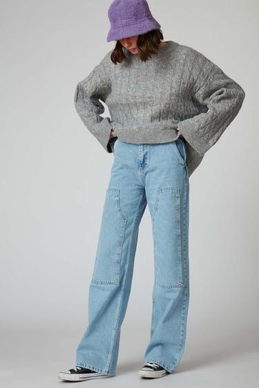  Yamalı Straight Jean