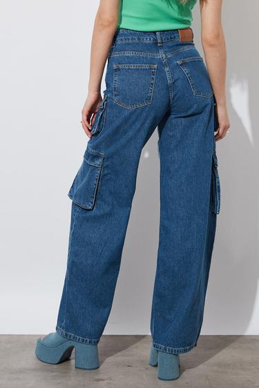  Denim Kargo Pantolon