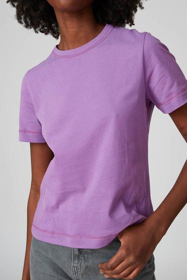  Kısa Kollu Basic Tshirt