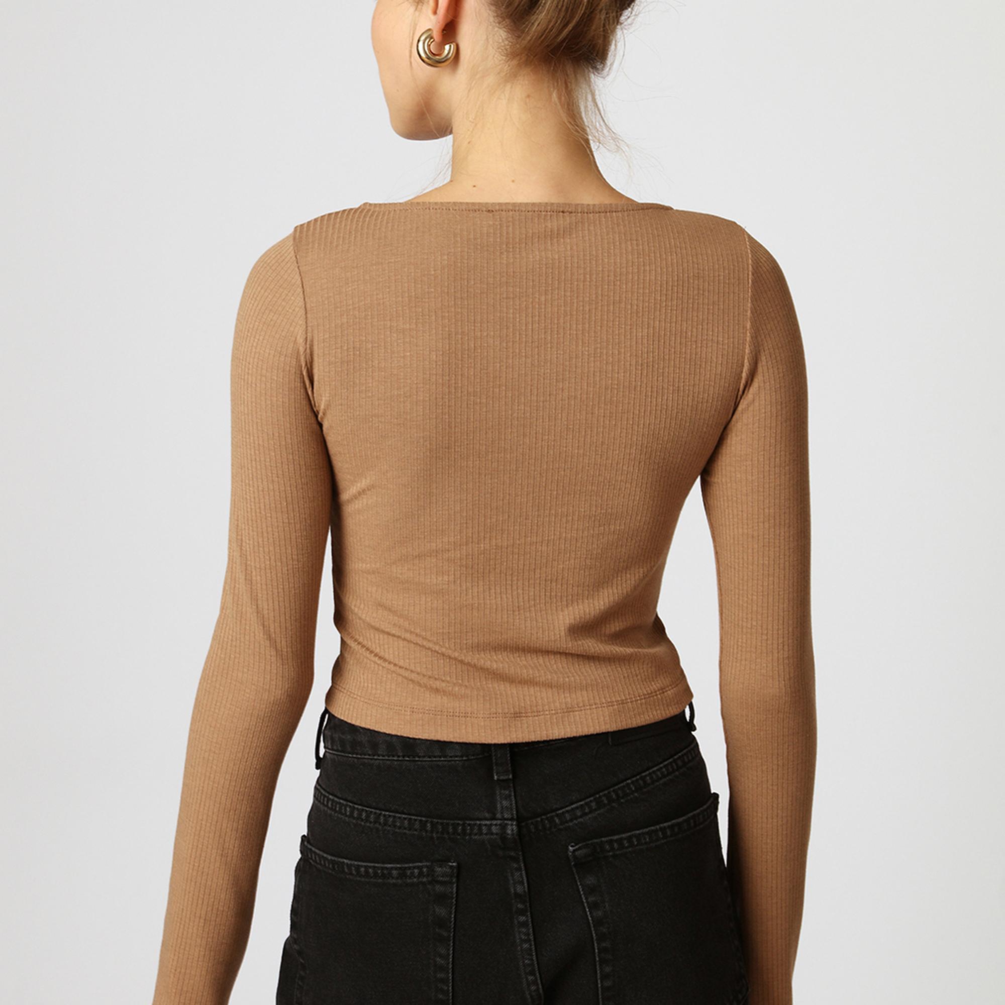 Önden Bağlamalı Bluz