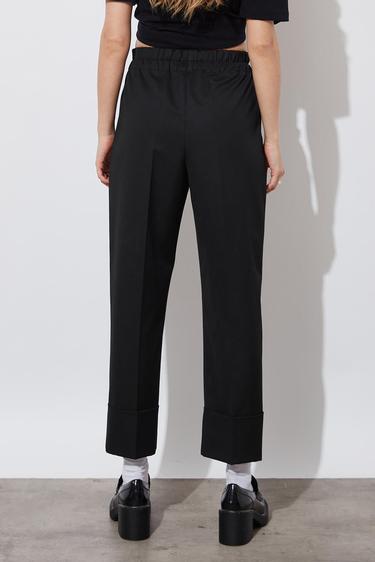  Beli Lastikli Double Paça Pantolon