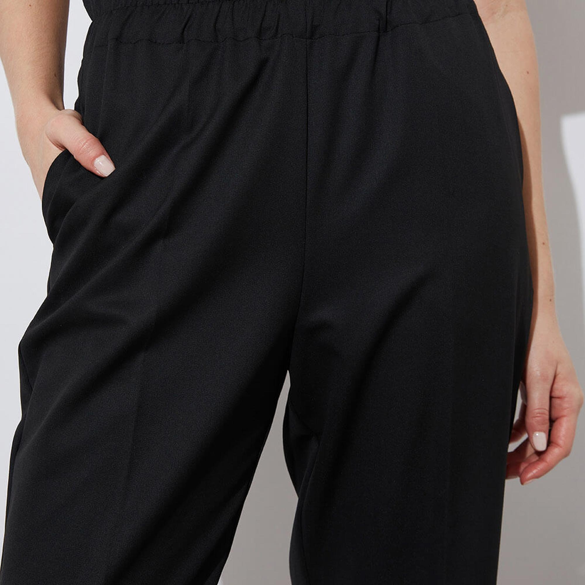 Beli Lastikli Double Paça Pantolon