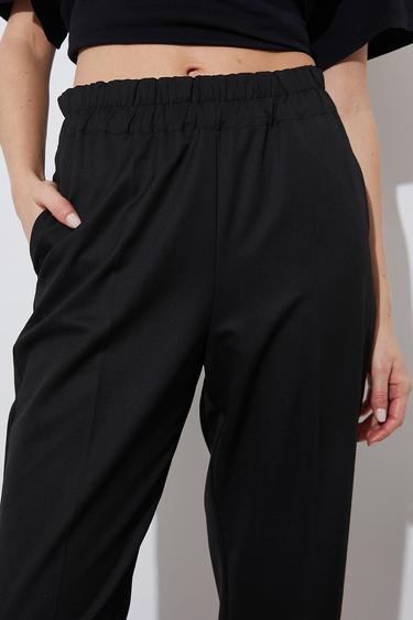 Beli Lastikli Double Paça Pantolon