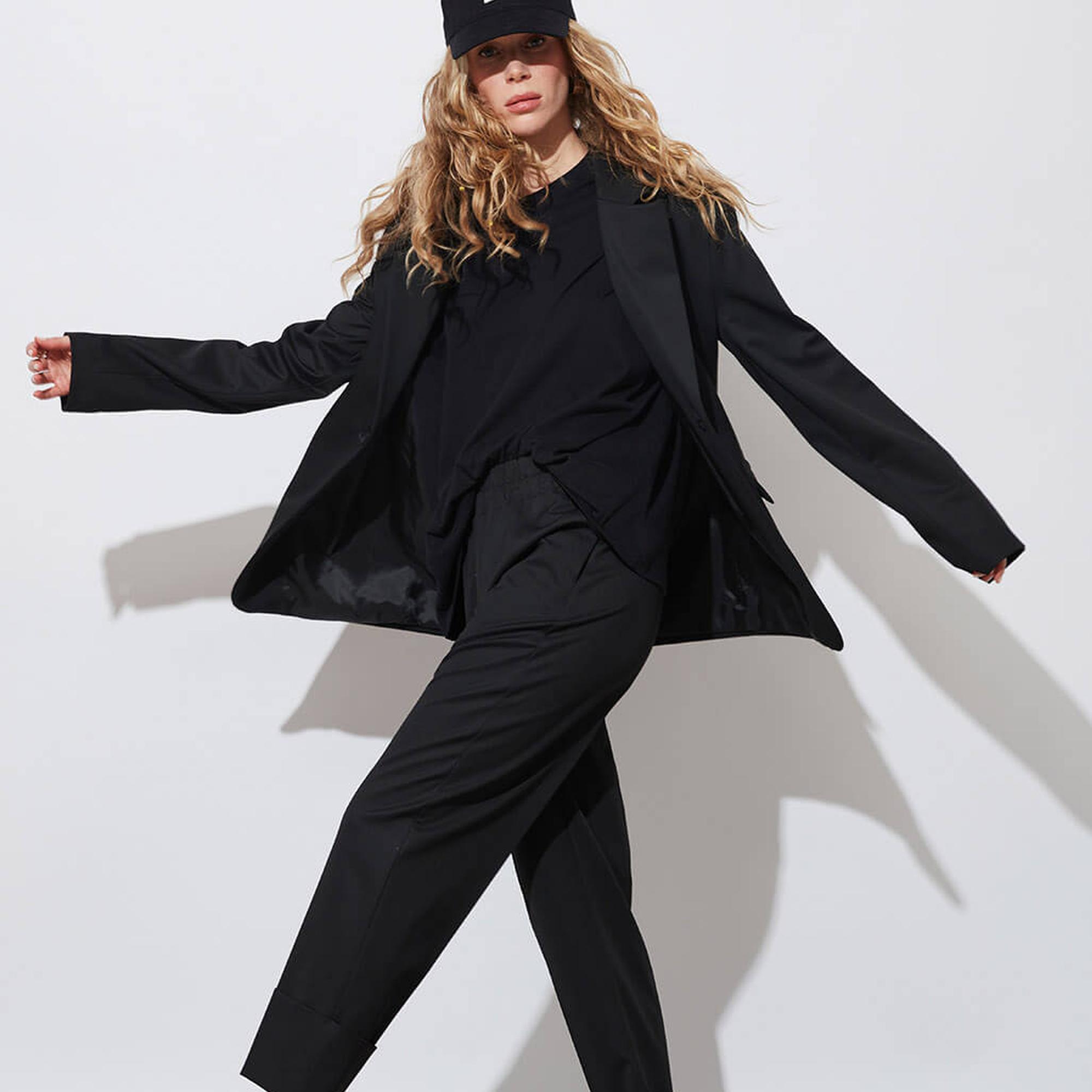 Beli Lastikli Double Paça Pantolon