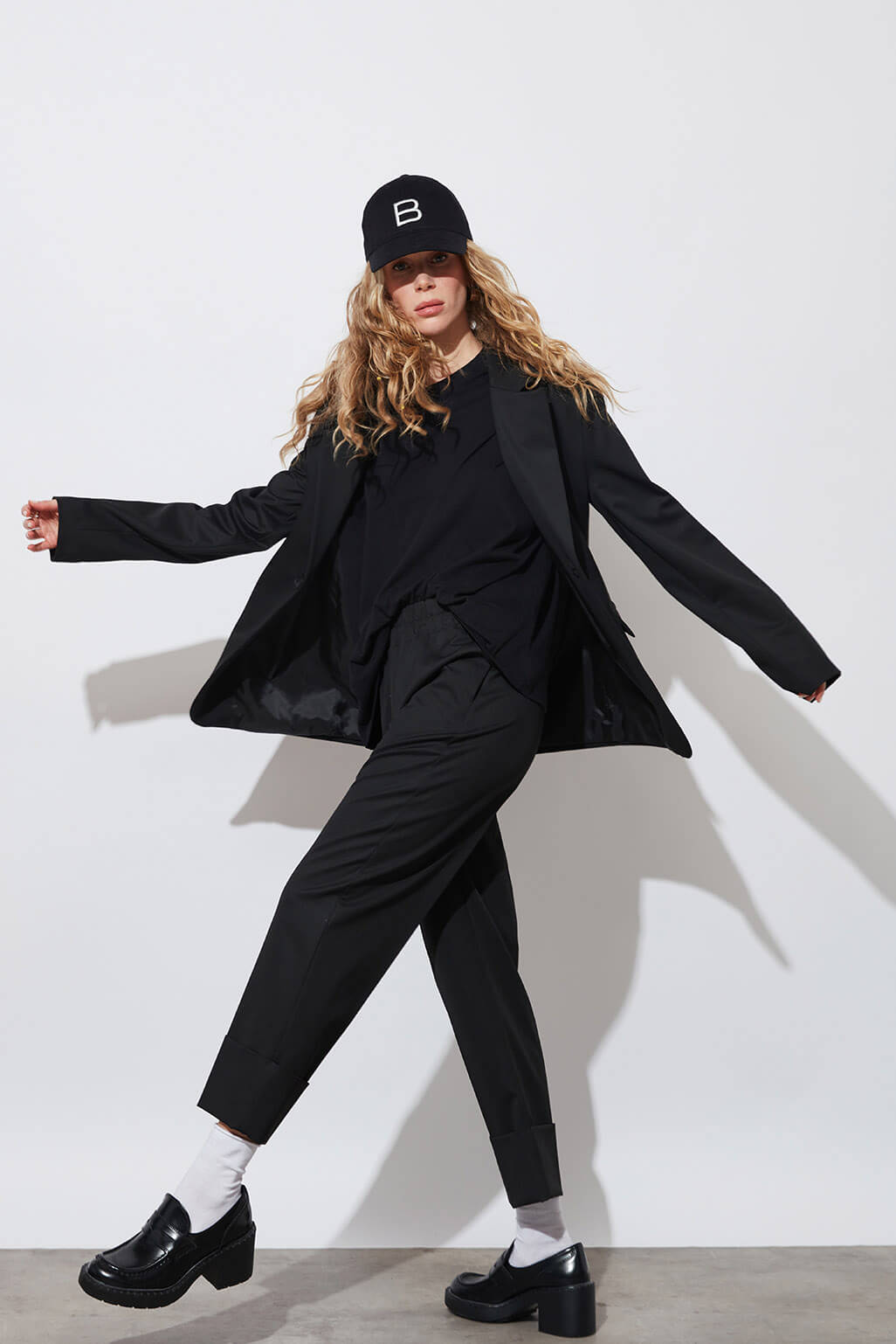  Beli Lastikli Double Paça Pantolon