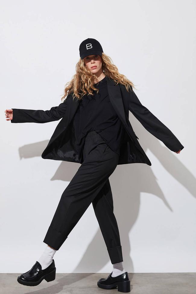  Beli Lastikli Double Paça Pantolon