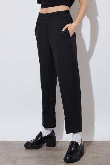  Beli Lastikli Double Paça Pantolon