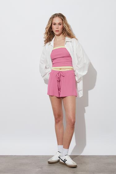  Kontrast Straplez Croptop