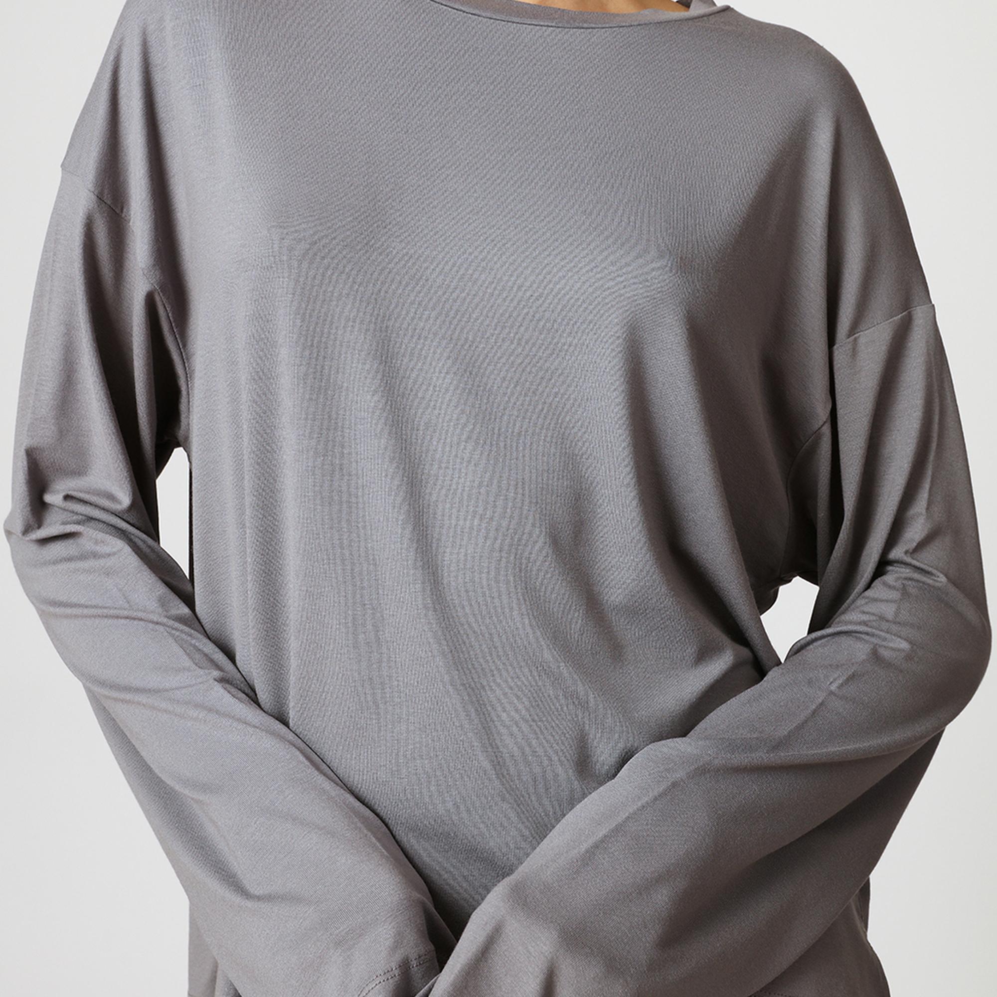 Uzun Kollu Oversize Tshirt