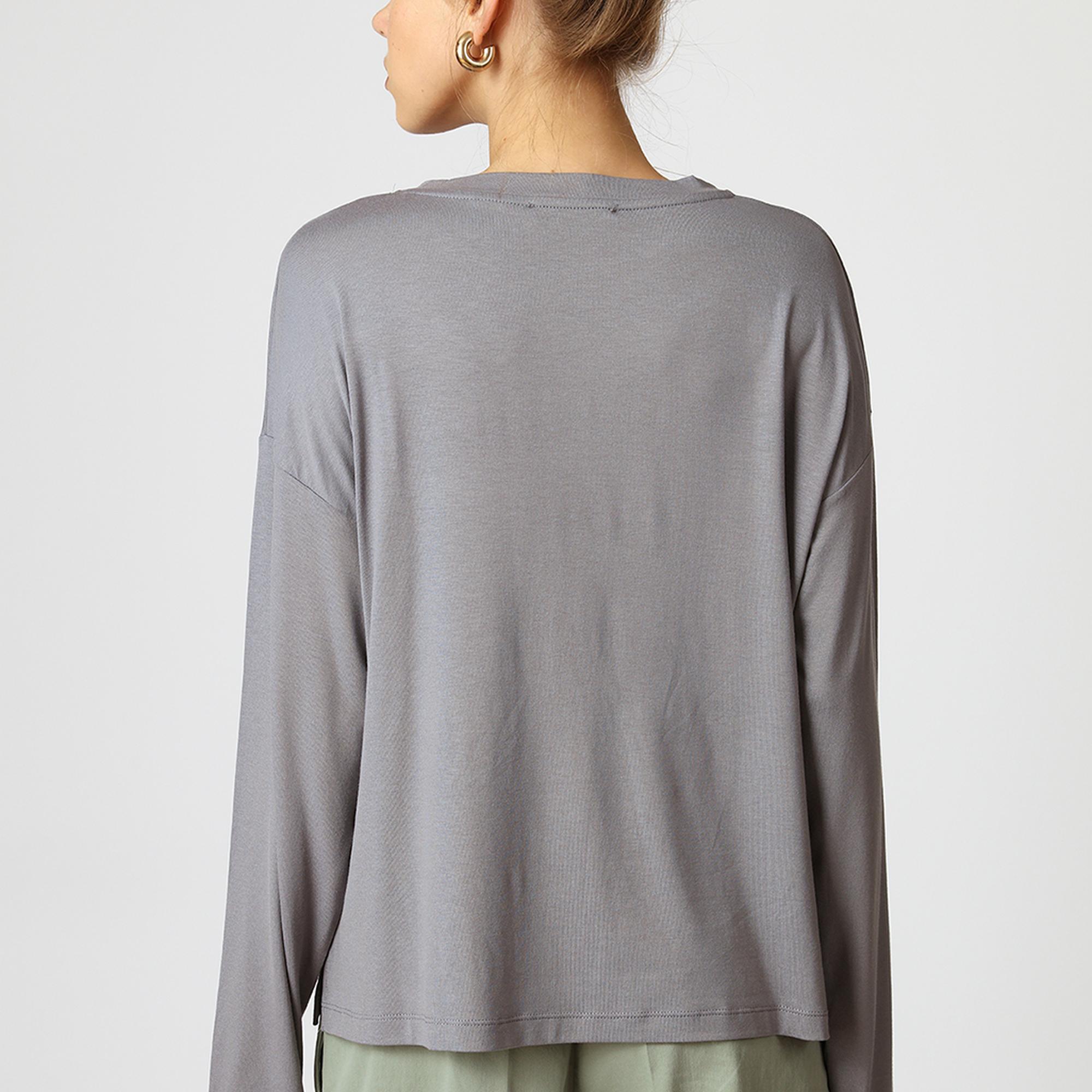 Uzun Kollu Oversize Tshirt