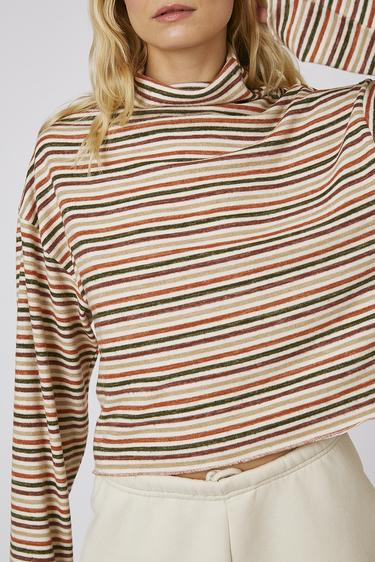  Dik Yaka Oversize Bluz