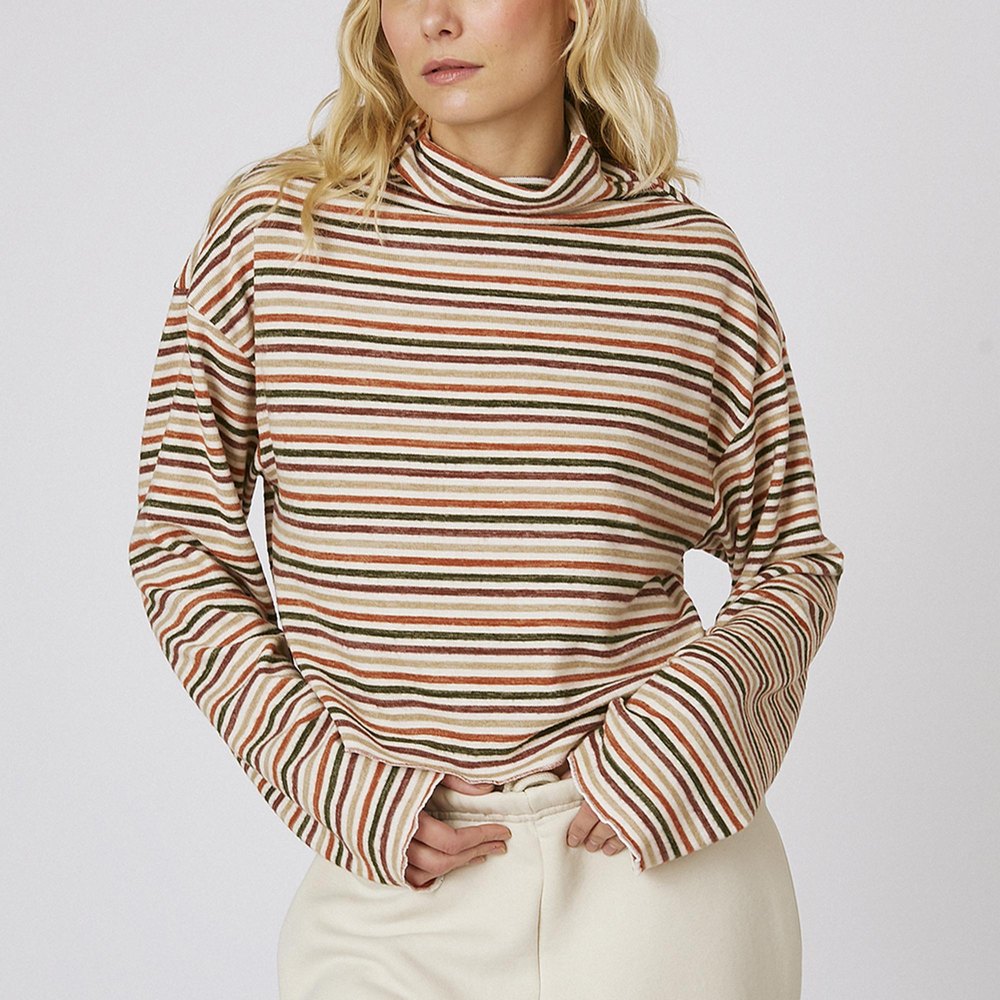 Dik Yaka Oversize Bluz