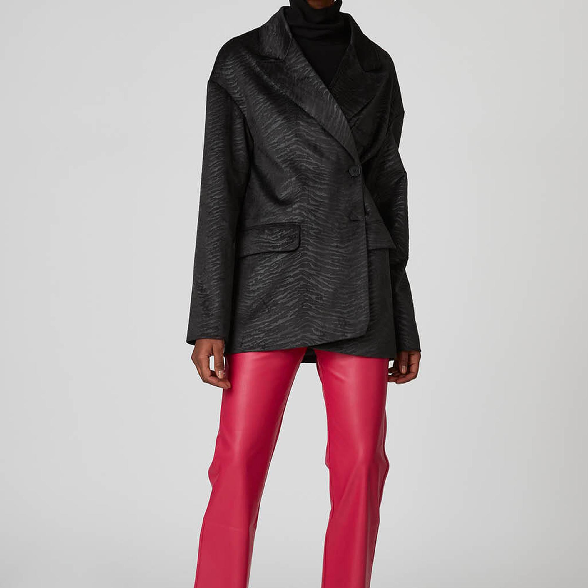 Straight Deri Pantolon