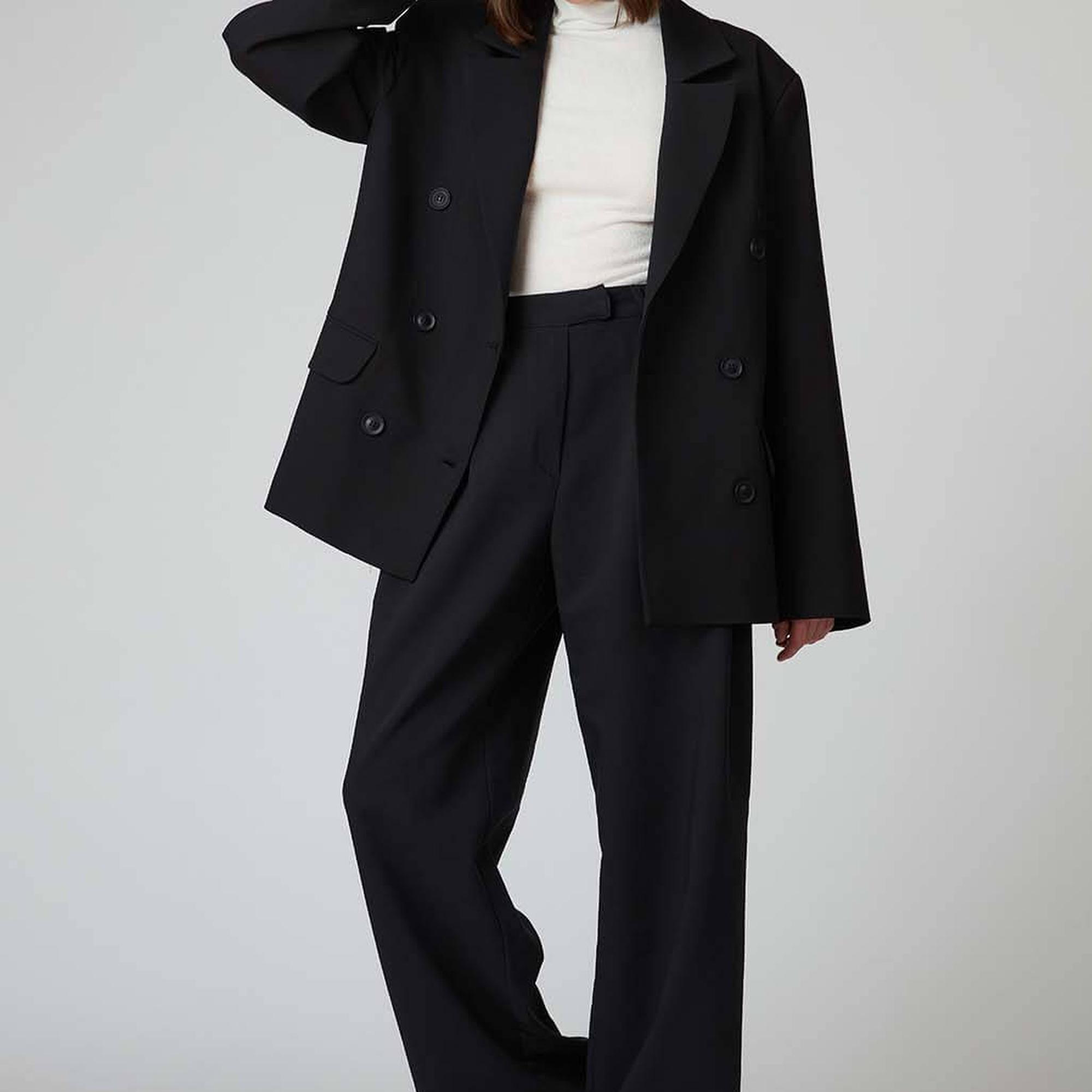 Kruvaze Oversize Ceket