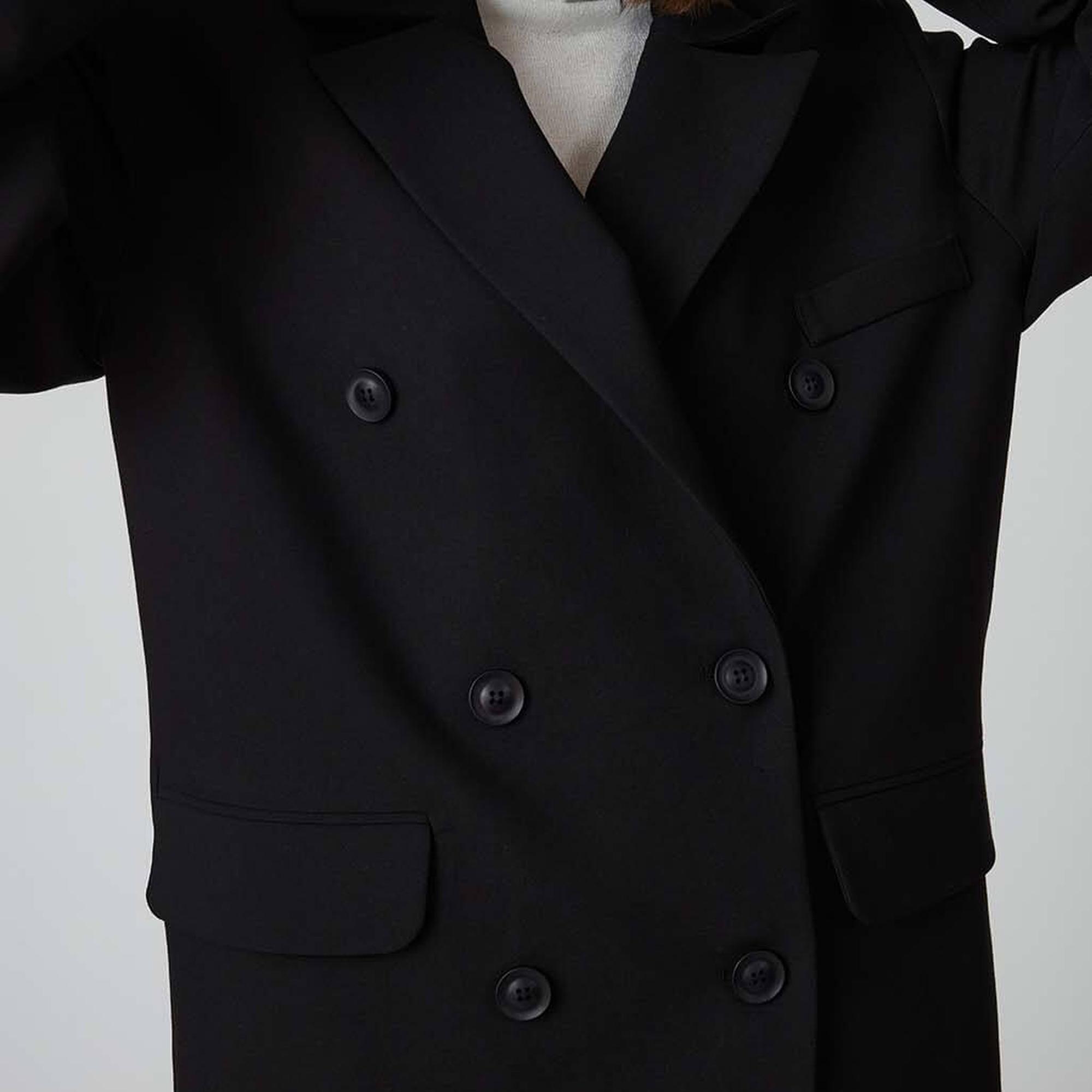 Kruvaze Oversize Ceket