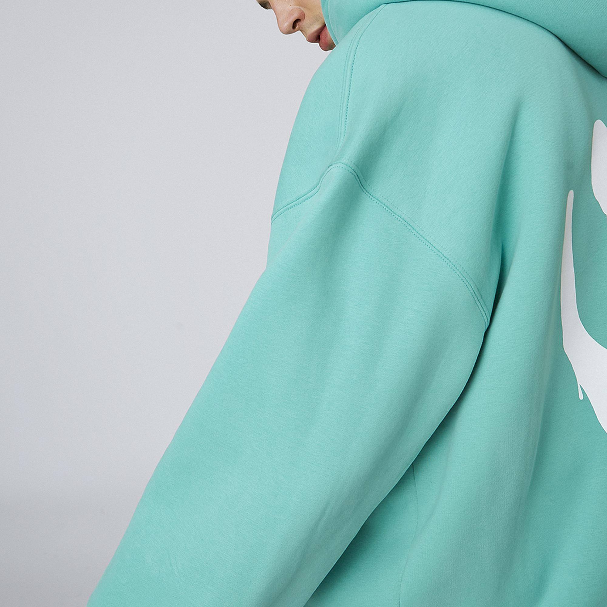 Baskılı Kapşonlu Sweatshirt