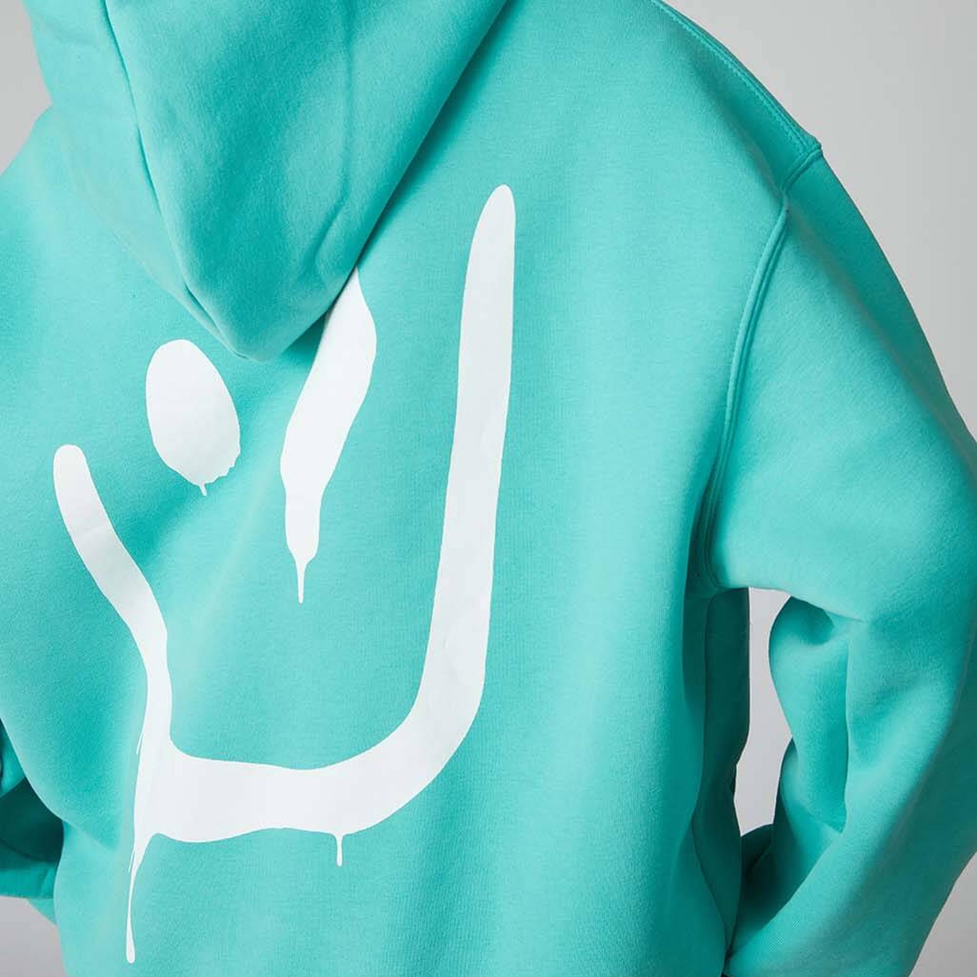 Baskılı Kapşonlu Sweatshirt