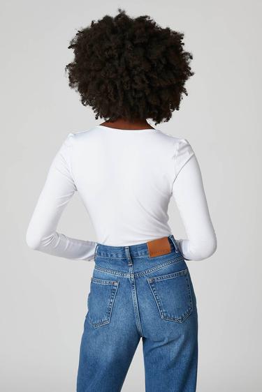  Bağcık Detaylı Bodysuit