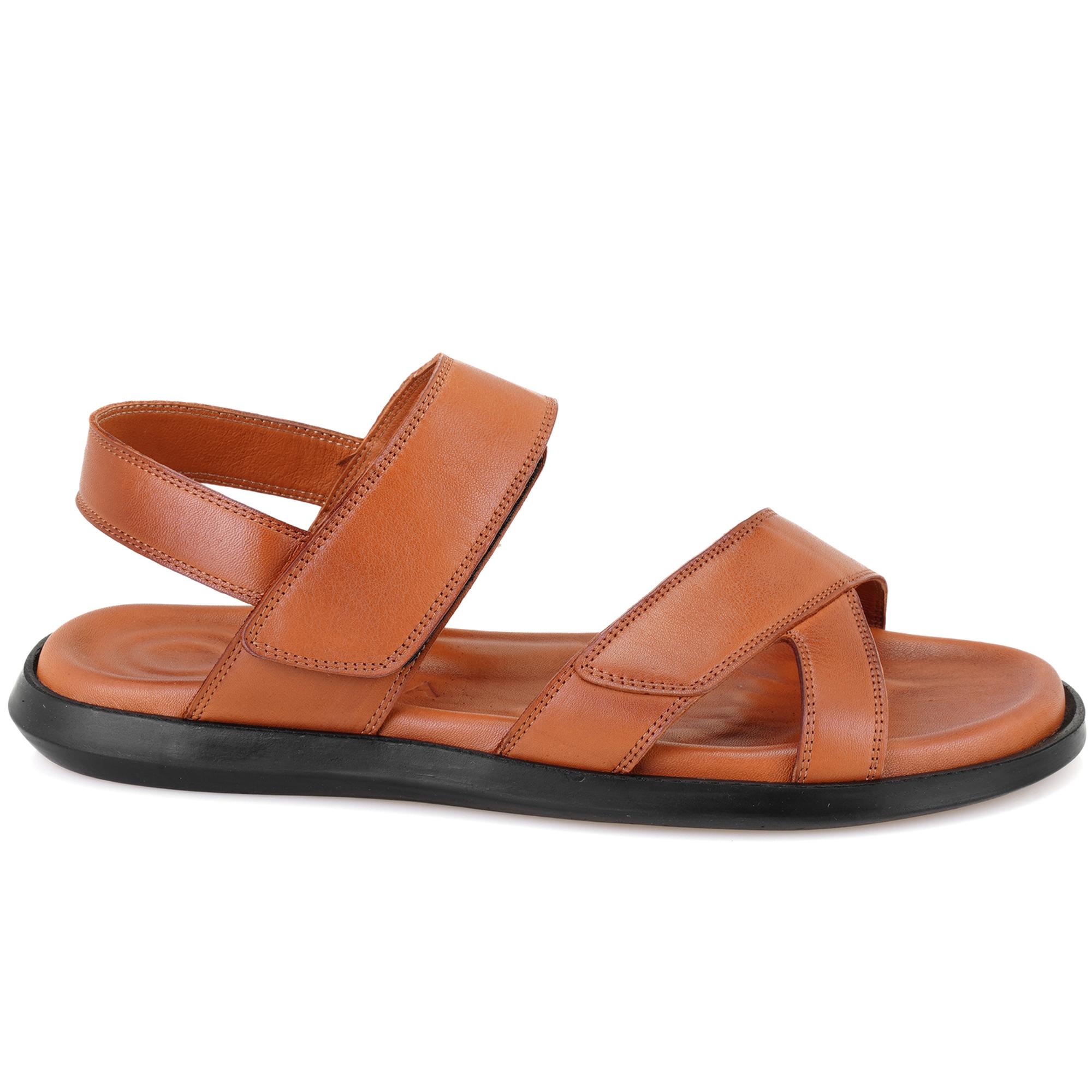 Erica Taba Erkek Deri Sandalet