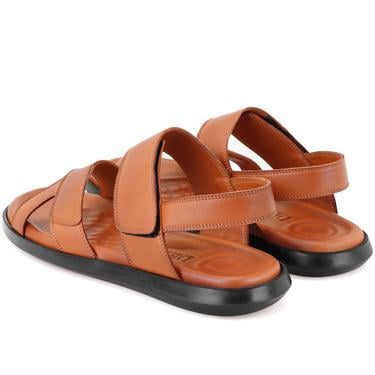  Erica Taba Erkek Deri Sandalet