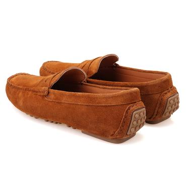  Akira Taba Erkek Süet Deri Loafer