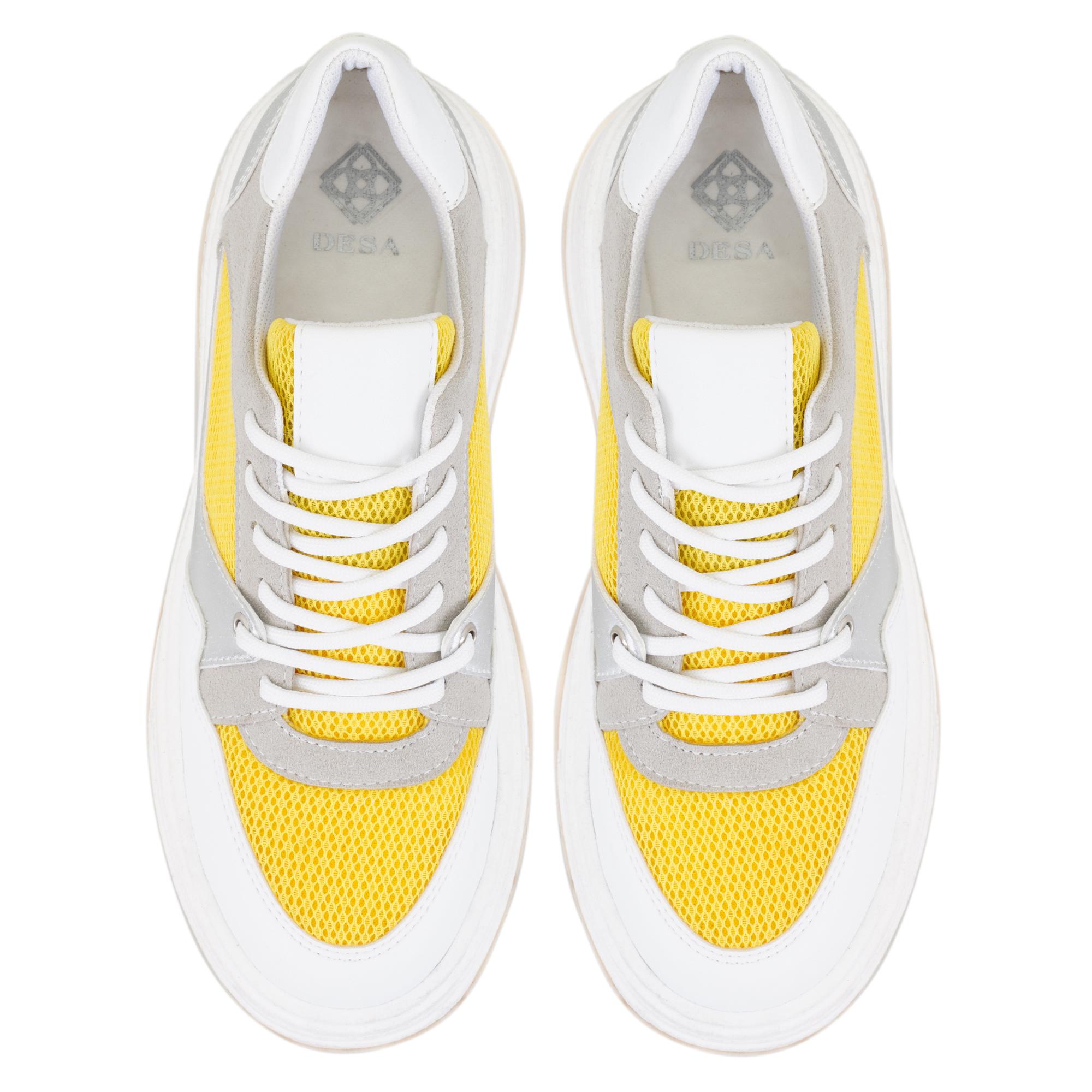 Kadın Sarı Spor Ayakkabı