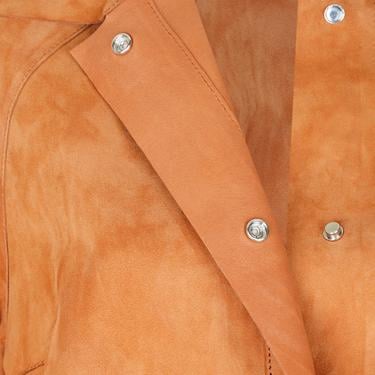  Ysabel Konyak Kadın Süet Deri Pardösü