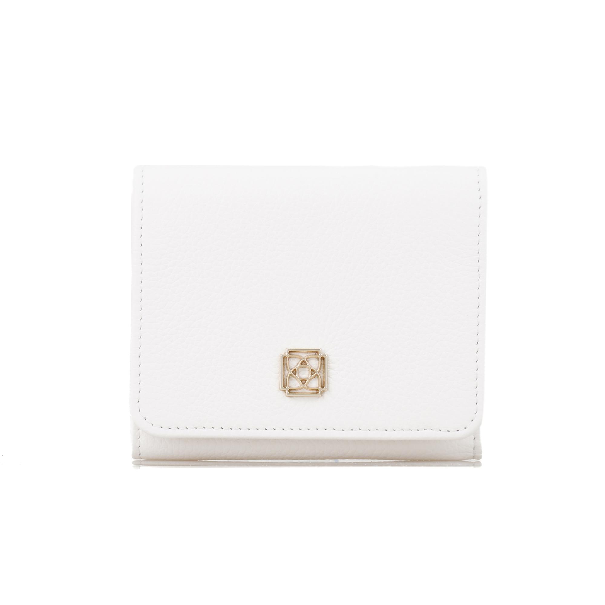 Andorra Beyaz Kadın Deri Cüzdan