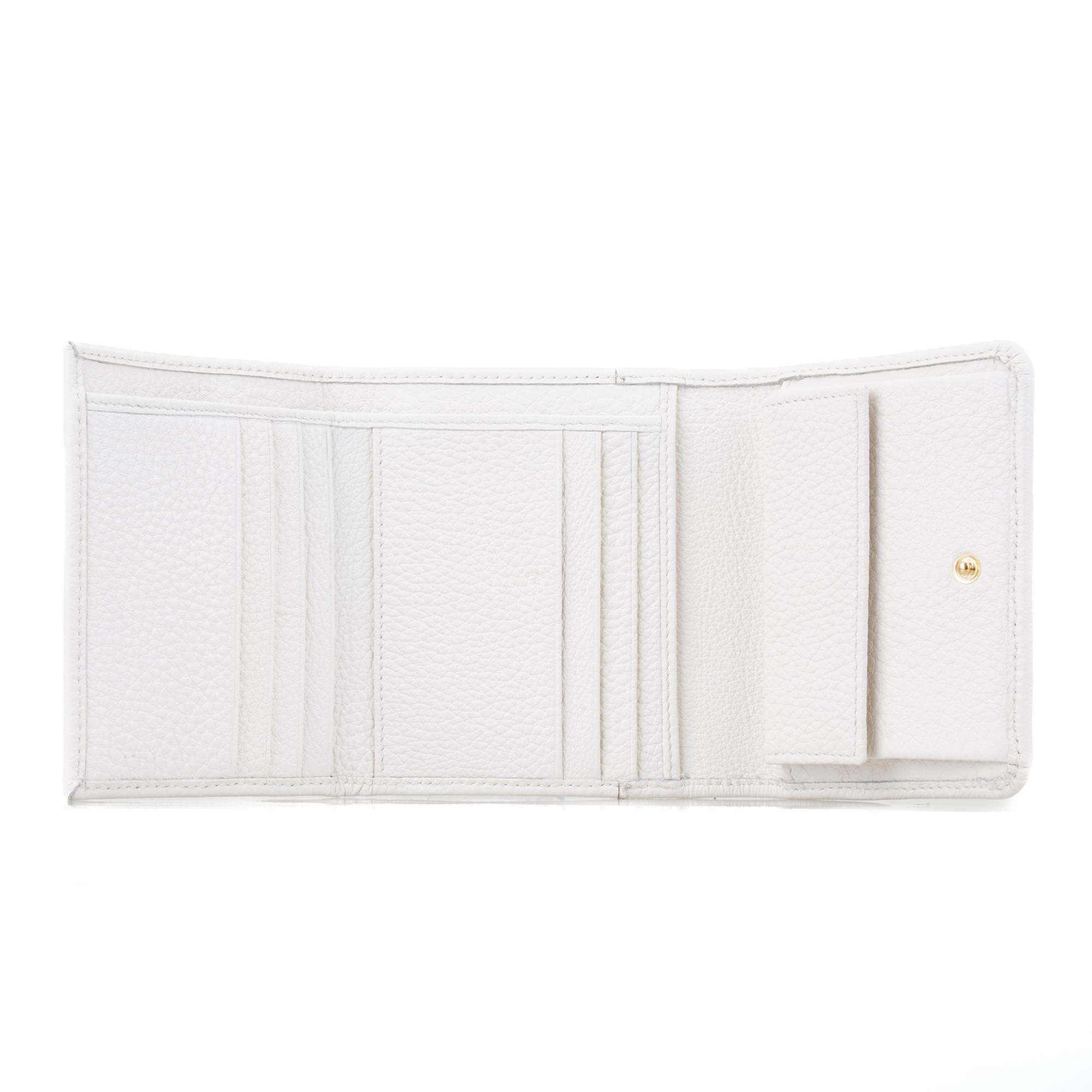 Andorra Beyaz Kadın Deri Cüzdan