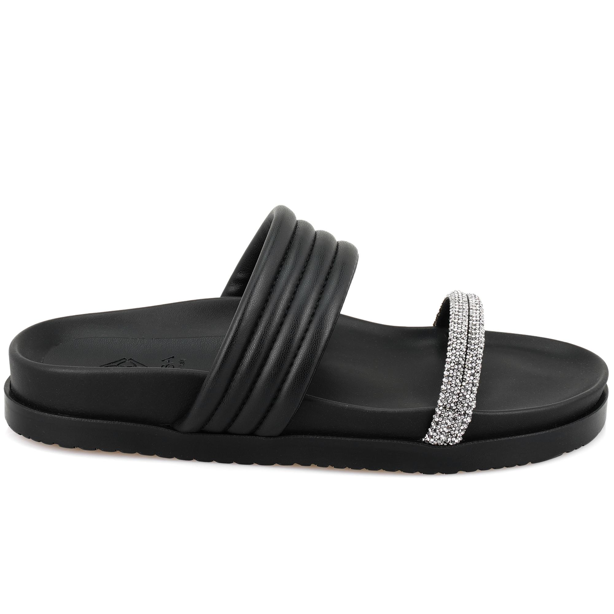 Emilo Siyah Kadın DesaComfort Tabanlı Terlik