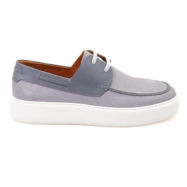  Elania Gri Erkek Deri Günlük Ayakkabı