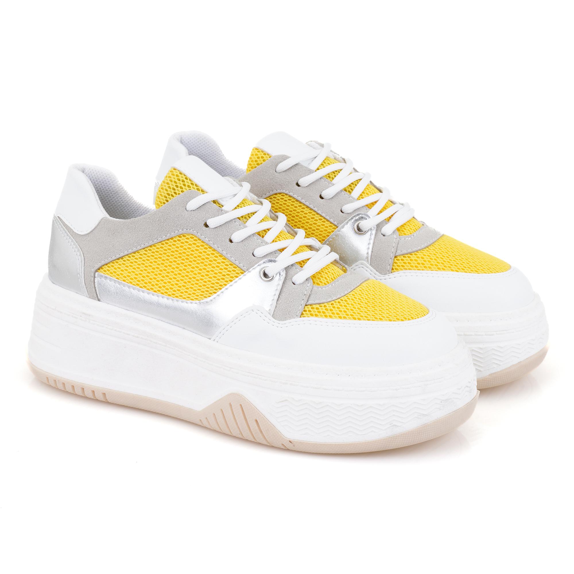 Kadın Sarı Spor Ayakkabı