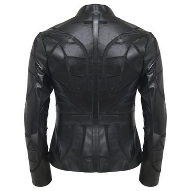  Origa Kadın Yaprak Panelli Deri Ceket