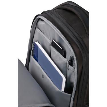  Samsonite Siyah Biz2go - Körüklü Sırt Çantası 17.3" Overnıght