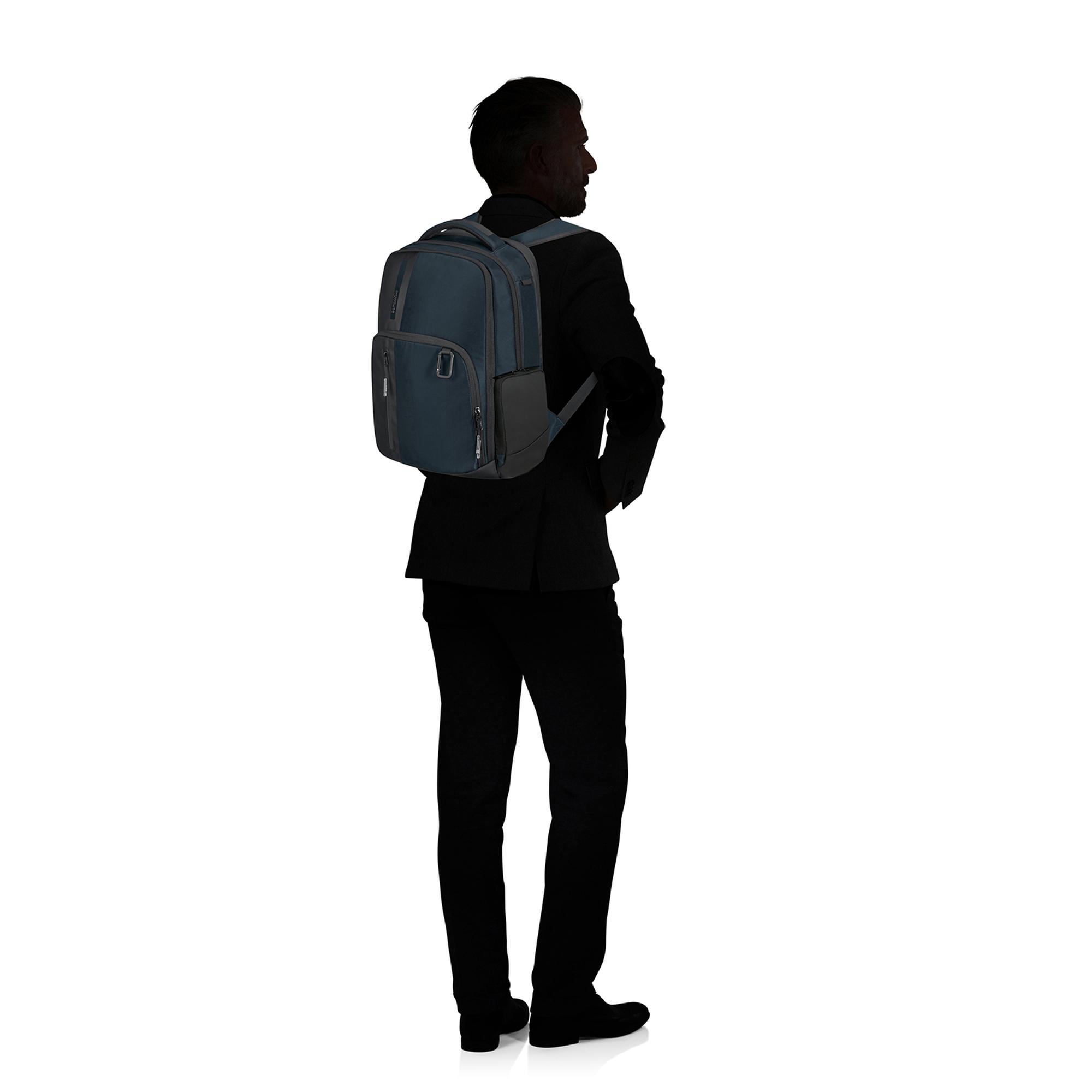 Samsonite Lacivert Biz2go - Laptop Sırt Çantası 14.1"