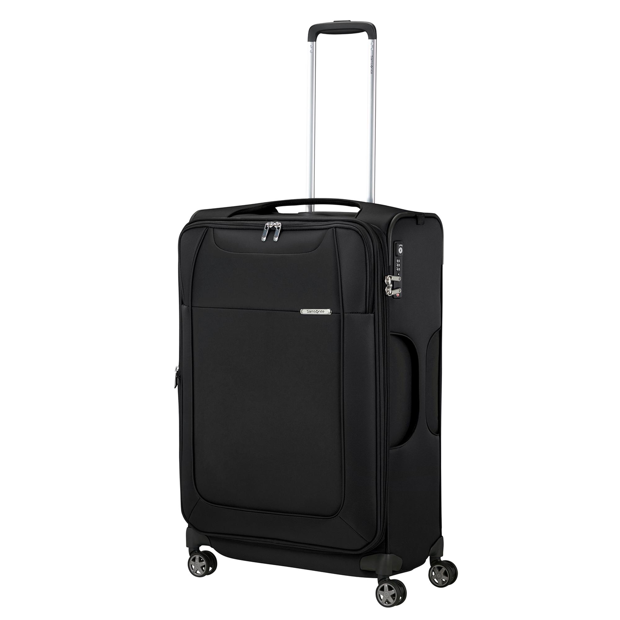 Samsonite Siyah D'lite - 4 Tekerlekli Körüklü Büyük Boy Valiz 71cm