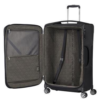  Samsonite Siyah D'lite - 4 Tekerlekli Körüklü Büyük Boy Valiz 71cm