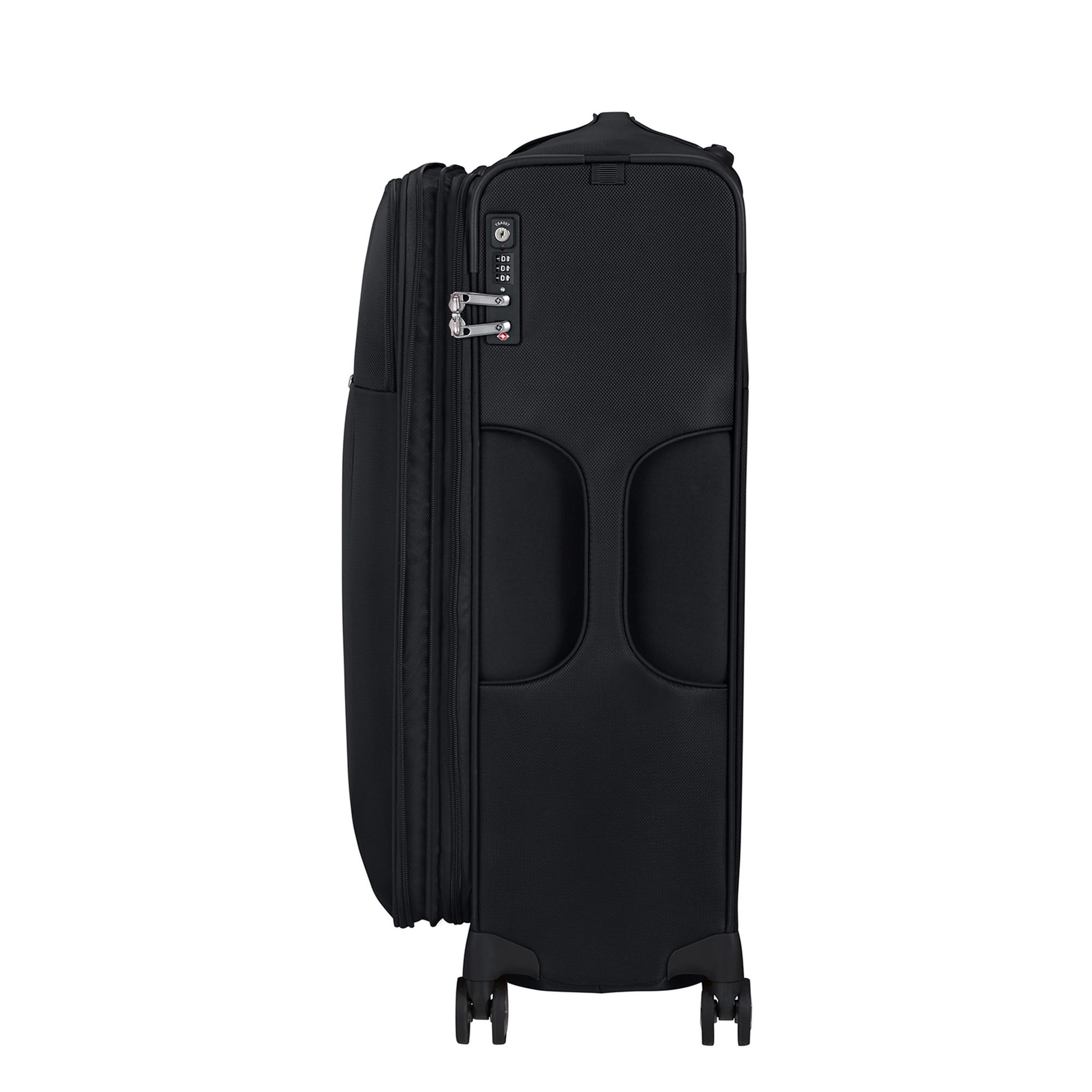 Samsonite Siyah D'lite - 4 Tekerlekli Körüklü Büyük Boy Valiz 71cm