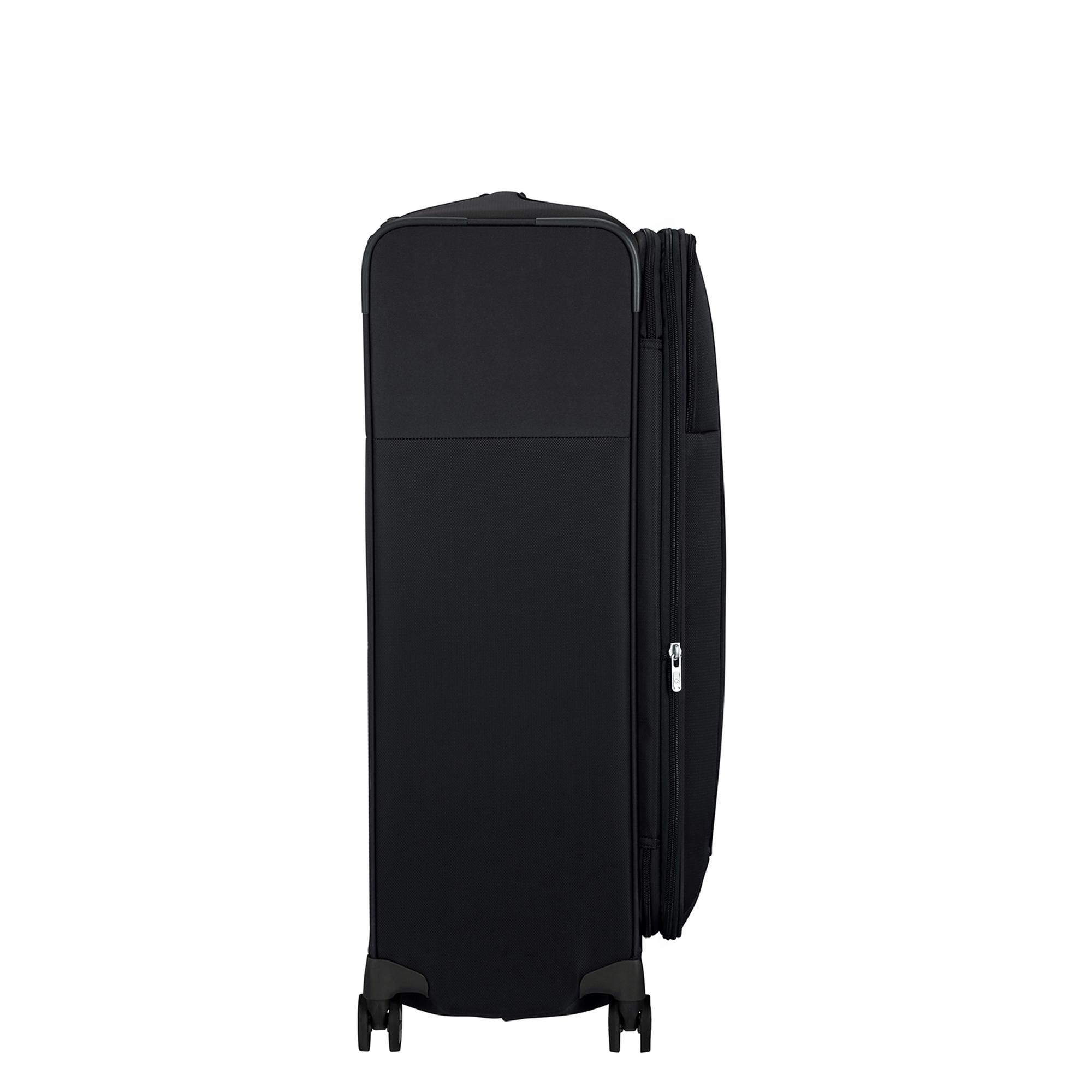 Samsonite Siyah D'lite - 4 Tekerlekli Körüklü Büyük Boy Valiz 78cm