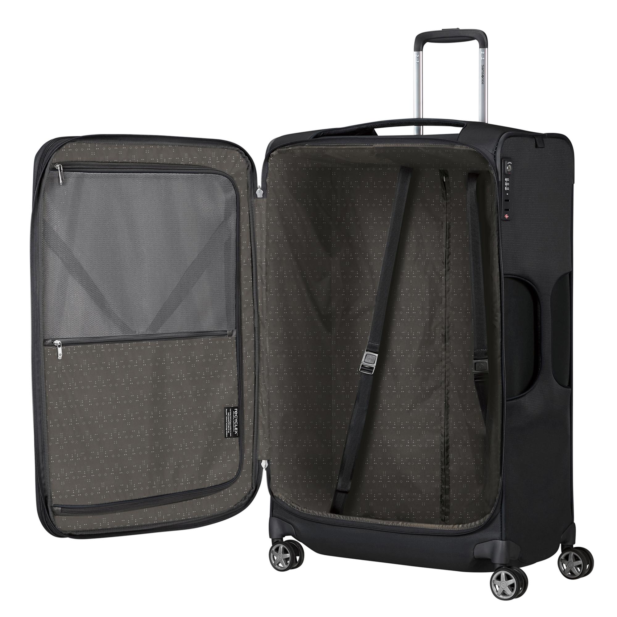 Samsonite Siyah D'lite - 4 Tekerlekli Körüklü Büyük Boy Valiz 78cm
