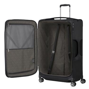  Samsonite Siyah D'lite - 4 Tekerlekli Körüklü Büyük Boy Valiz 78cm