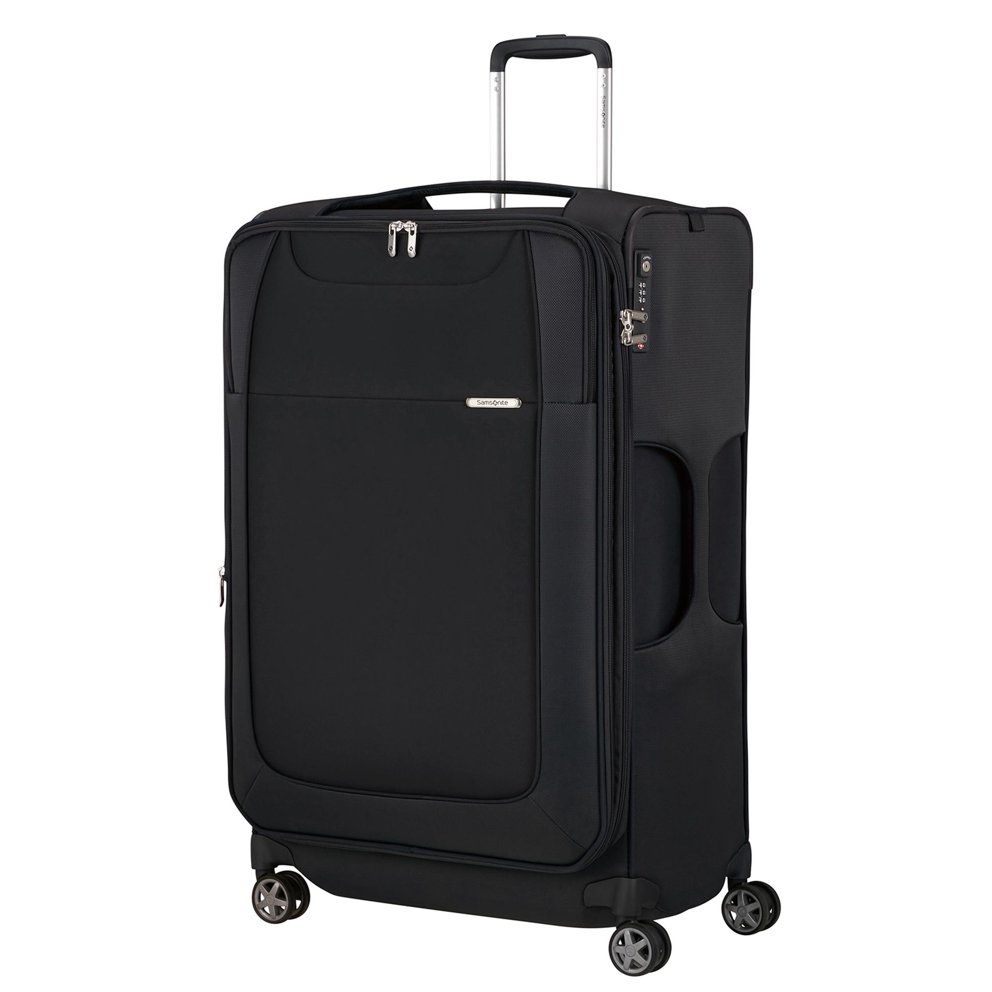 Samsonite Siyah D'lite - 4 Tekerlekli Körüklü Büyük Boy Valiz 78cm