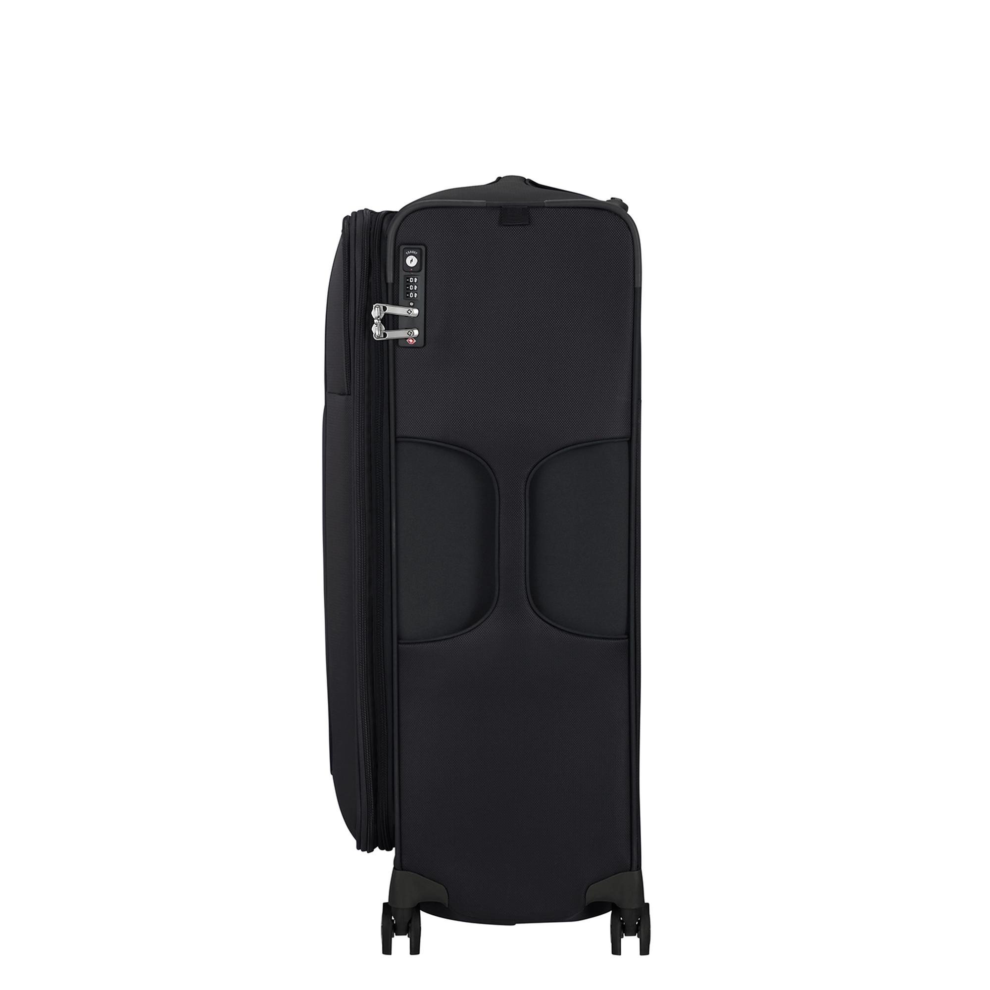 Samsonite Siyah D'lite - 4 Tekerlekli Körüklü Büyük Boy Valiz 78cm