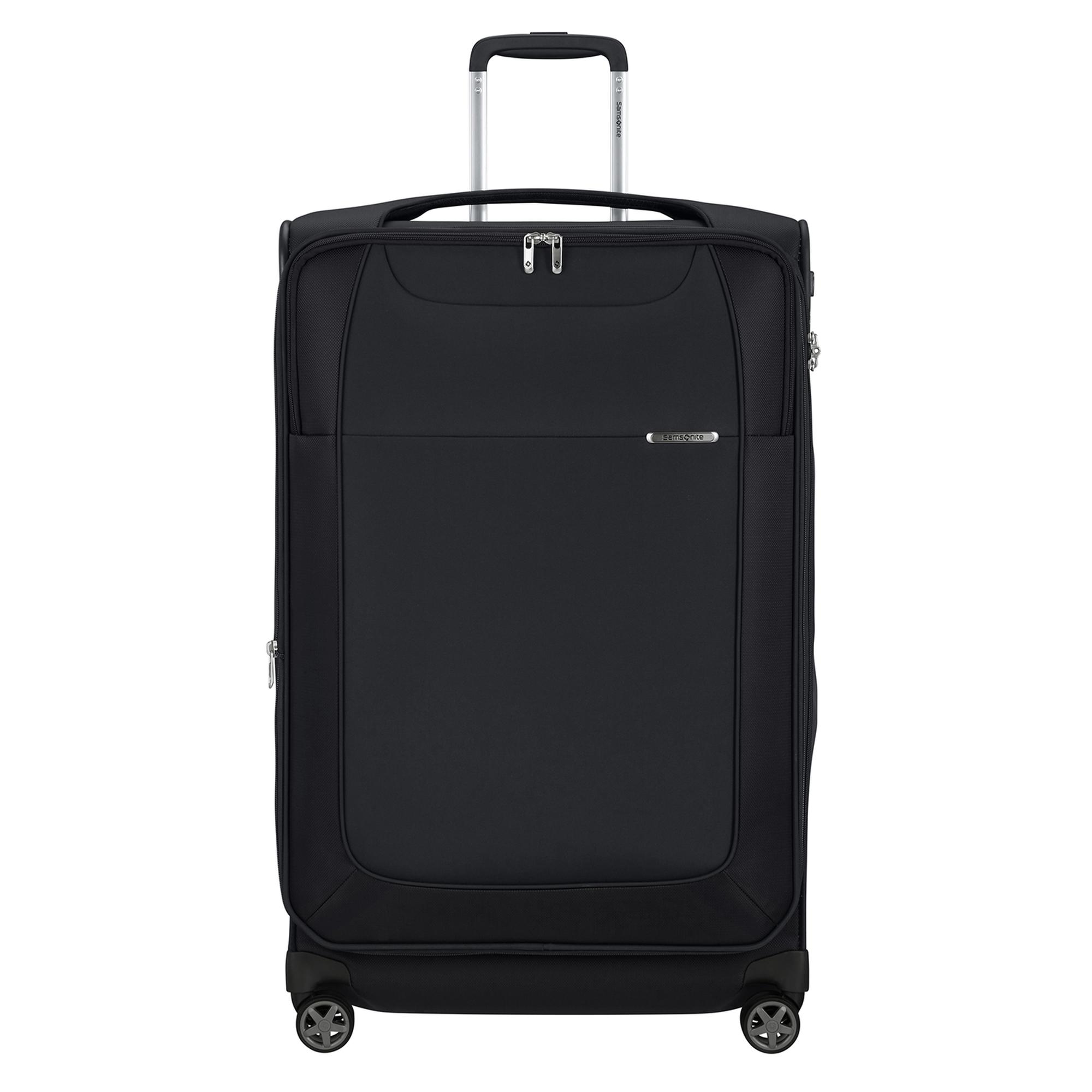 Samsonite Siyah D'lite - 4 Tekerlekli Körüklü Büyük Boy Valiz 78cm